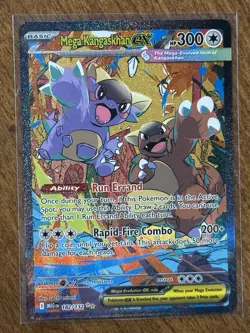 Mega Kangaskhan EX Sir 182/132 Mega Evolution Pokemon Card - Image 1