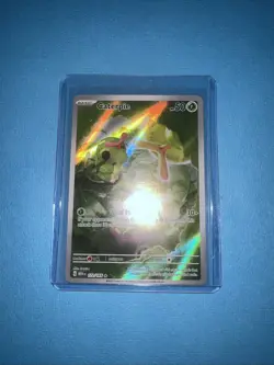 Pokemon TCG Caterpie 172/165 Scarlet & Violet 151 Illustration Rare Card - Image 3