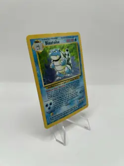 Pokemon TCG Blastoise 2/102 Holo Rare Base Set - MP - Image 3