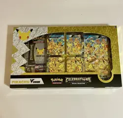 Lot (2) Pokemon TCG Celebrations Pikachu V union Lance's Charizard V Box Sealed - Image 2