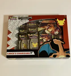 Lot (2) Pokemon TCG Celebrations Pikachu V union Lance's Charizard V Box Sealed - Image 5