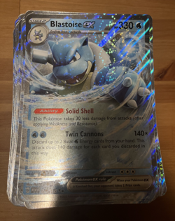 253 Jumbo Oversized Blastoise EX - 009/165 - Promo - Holo - Pokemon Card - NM - Image 1