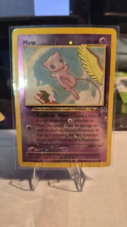 Mew 1/18 Southern Islands Pokemon TCG DAMAGED RARE VTG - Image 1