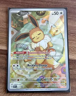 EEVEE 2023-25 POKEMON SV BLACK STAR PROMOS ANGLISH #173 - Image 1