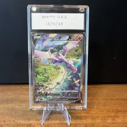 2022 POKEMON SWORD & SHIELD LOST ORIGIN #180 FULL ART AERODACTYL V - Image 1