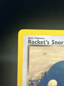 Pokemon TCG Rocket’s Snorlax 33/132 Gym Heroes Regular Rare LP - Image 2
