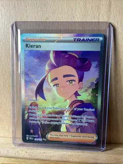 Kieran 174/131 Pokemon TCG SV: Prismatic Evolutions Special Illustration Rare NM - Image 1