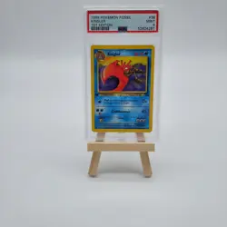1999 Pokemon Fossil #38 Kingler 1st Edition PSA 9 - Image 1