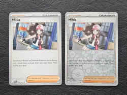 Hilda 84/86 Uncommon And Reverse Holo Pokemon TCG White Flare - Image 1