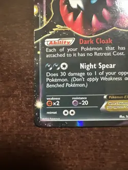 Darkrai EX BW46 Pokemon TCG CY Promos MP - Image 5