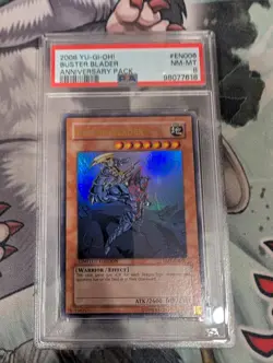 Buster Blader YAP1-EN006 Ultra Rare Promo PSA 8 NM-MT Yugioh - Image 1