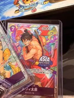 One Piece Treasure Chest Vol.1 Promo Cards Zoro Luffy Nami EXCLUSIVE Asia Stamp - Image 1