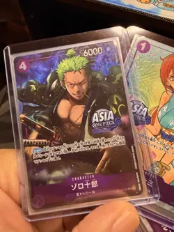 One Piece Treasure Chest Vol.1 Promo Cards Zoro Luffy Nami EXCLUSIVE Asia Stamp - Image 4