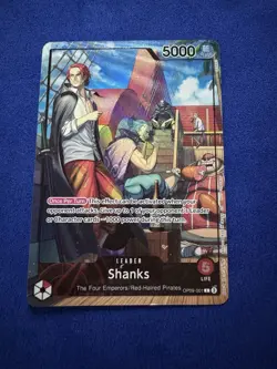 Shanks One Piece TCG OP09-001 July 2025 Promo PSA Limited Edition LP - Image 1
