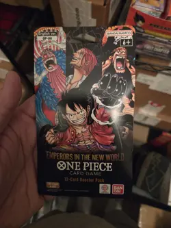 One Piece OP-09 Emperors in the New World One Piece Sleeved Booster Pack English - Image 1
