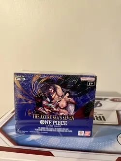 One Piece OP-14 The Azure Sea’s Seven ENG Booster Box New Sealed - Image 1