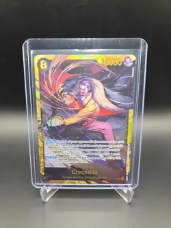 One Piece TCG English OP14-120 Crocodile SEC Foil - Image 1