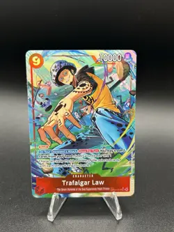 One Piece Trafalgar Law (009) (Alternate Art) The Azure Sea’s Seven OP14 - Image 3