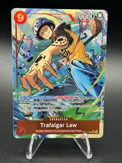 One Piece Trafalgar Law (009) (Alternate Art) The Azure Sea’s Seven OP14 - Image 4