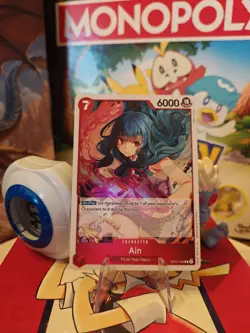 Ain OP07-002 - 500 Years in the Future - One Piece TCG NM - OP CCG ENG See Pics - Image 1