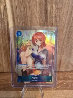 One Piece Tcg Nami OP09-050 Rare Alternate Art - Image 1