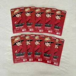 One Piece TCG: Carrying On His Will NEW Sleeved Boosters OP-13 English LOT OF 10 - Image 1