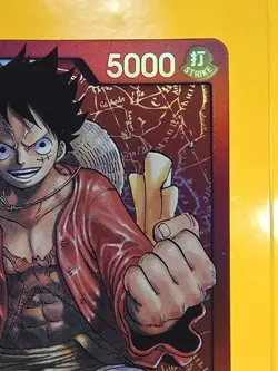 One Piece English Monkey.D.Luffy ST01-001 Leader Foil - Free Shipping - Image 3