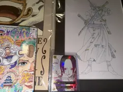 ONE PIECE You'll Frighten Me... ♡ Alt Art OP14-118 THE AZURE SEA'S SEVEN English - Image 3