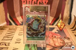 2022 ONE PIECE JINBE 2024 CHAMPIONSHIP FINALIST PROMO P-063 BGS 10 - Image 1