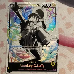 Monkey.D.Luffy (001) (Parallel) ST29-001 Starter Deck 29: Egghead Foil - English - Image 1