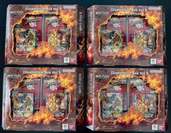 (4) One Piece Card Game Illustration Box vol. 5, New Factory Sealed, IN HAND! - Image 1