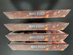 (4) One Piece Card Game Illustration Box vol. 5, New Factory Sealed, IN HAND! - Image 3
