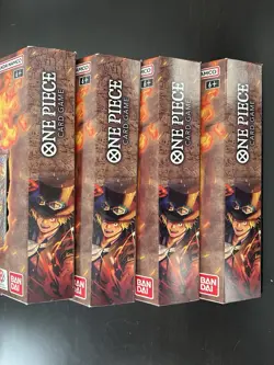 (4) One Piece Card Game Illustration Box vol. 5, New Factory Sealed, IN HAND! - Image 5