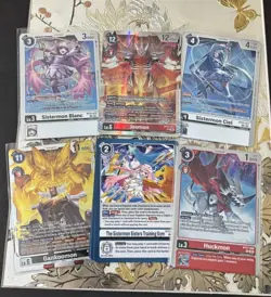 Digimon Card Game Jesmon BT23 Deck Playsets Core Set (24 Cards Total) - Image 1