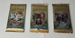 3x Wizards of the Coast Harry Potter Trading Card Game Booster Pack - Art Set - Image 1