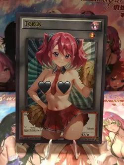 Beautiful Waifu Card Goddess Story CCG Anime Waifu Proxy Monster Card - Image 1