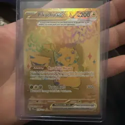 NM Pikachu ex 179/131 Prismatic Evolutions Secret Rare Pokemon Card - Image 1