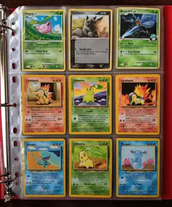 Vintage Pokemon Cards Binder - Image 1