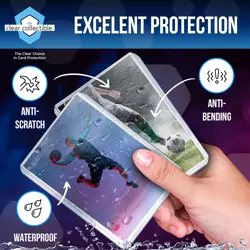Penny Sleeves for Trading Cards - 1000 2-5/8" x 3-5/8" (67mm x 92mm), Clear - Image 5