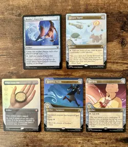 MTG Bumi Cards + Iroh Commander Deck Cards For Meji-Devi - Image 4