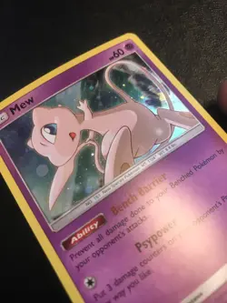 Mew SM215 NM Holo Hidden Fates Promo Pokemon Card. Fast Shipping with Tracking! - Image 2