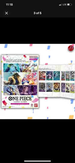 One Piece Premium Card Collection Bandai Games Fest 23-24 English Sealed NEW - Image 2