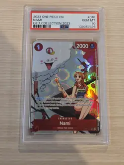 Nami (Gift Collection 2023) OP01-016 One Piece Promotion Cards Foil PSA 10 - Image 2