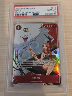 Nami (Gift Collection 2023) OP01-016 One Piece Promotion Cards Foil PSA 10 - Image 3