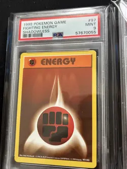 1999 Pokemon Shadowless Energy Cards PSA 9 Mint Lot 97, 98, 99 - Image 2