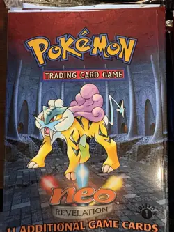 2001 Pokemon Cards Neo Revelation- 16 1st Ed Empty Packs - Image 5