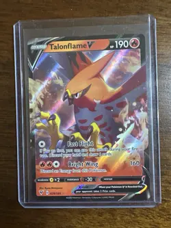 Pokemon V Card Lot 7 Cards Crabominable Victini Boltund Talonflame Wobbuffet - Image 4