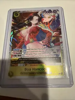 Boa Hancock - One Piece TCG OP14-112 The Azure Sea's Seven Foil Character Card - Image 1