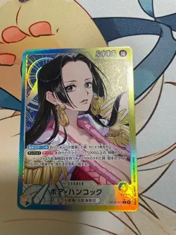 One Piece Card Game Boa Hancock Leader Parallel OP14-041 - Image 1