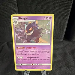 Pokemon Gengar 70/214 Sm-Unbroken Bonds Rare 130HP English Stage 2 Card - Image 1